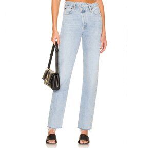 AGOLDE Criss Cross Straight Jeans